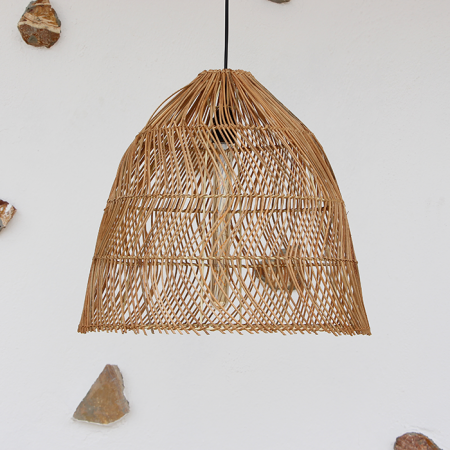 Bells Rattan  Sarkıt Lamba 45x42 cm