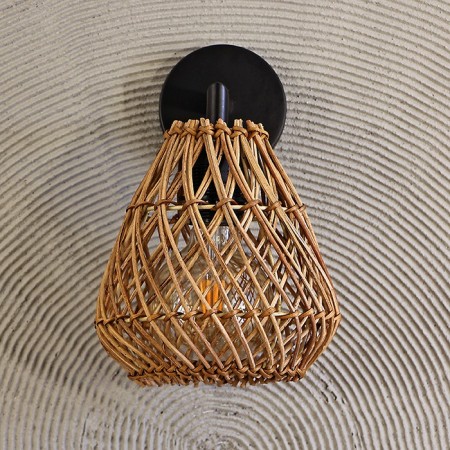 Seher Rattan 15x17 cm. Siyah Aplik