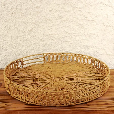 Lantana 45x6 cm. Rattan Tepsi