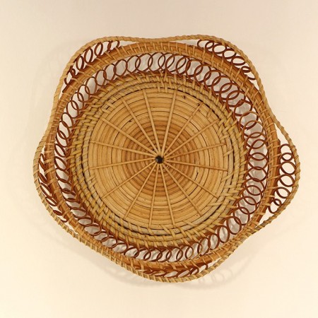 Karen Rattan Duvar Dekoru 26x9 cm