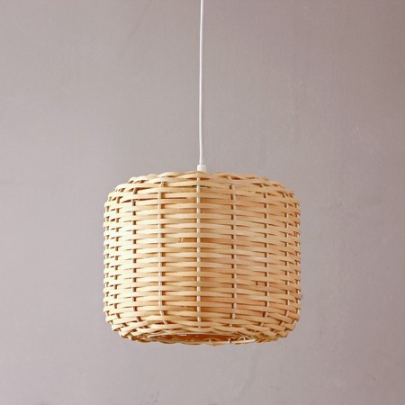 Lara Büyük Boy Rattan Sarkıt Lamba 30 x 25 cm