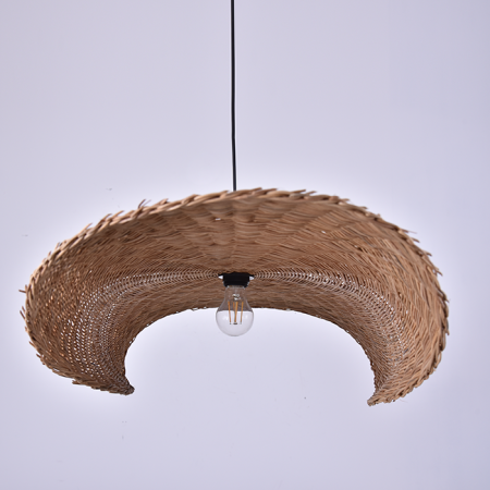 Sombrero 80x55x20 cm. Rattan Sarkıt Lamba