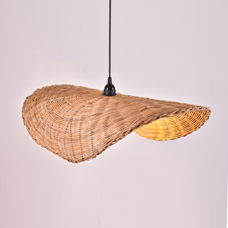 Sombrero  60x43x18 cm Rattan Sarkıt Lamba