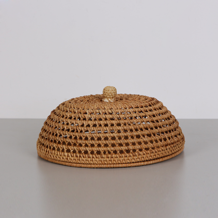 Rayiha 31x13cm. Rattan Yemek Koruyucu