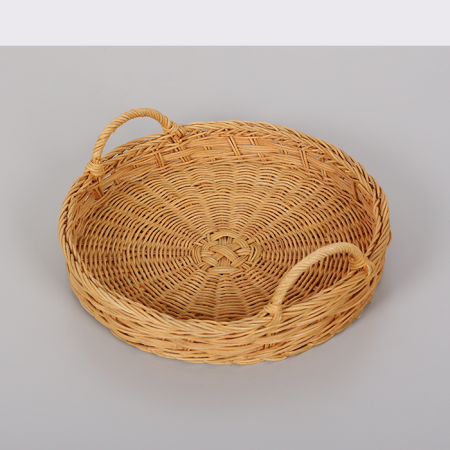 Rattan Doğal Renk 30x 5/10 cm. Rattan Tepsi