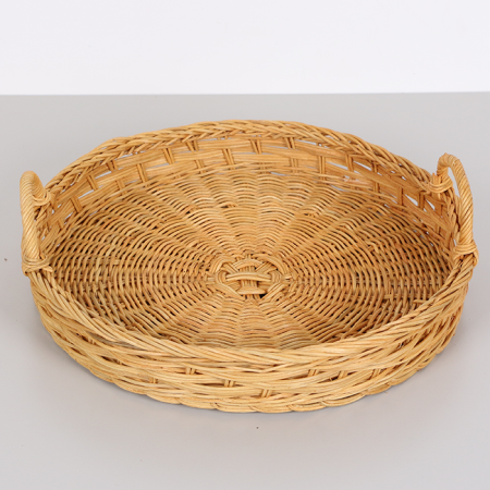 Rattan Doğal Renk 35x 7/11 cm. Rattan Tepsi