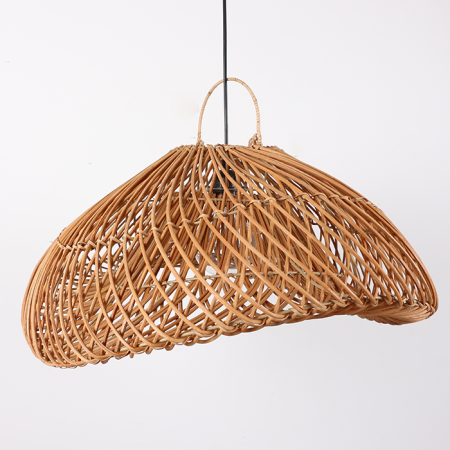 Yasmin  Asimetrik Rattan Avize 60x57x30 cm.