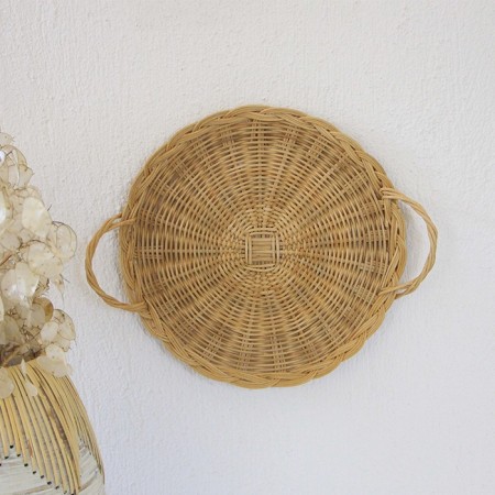 Gonca Dekoratif 30x30 cm. Rattan