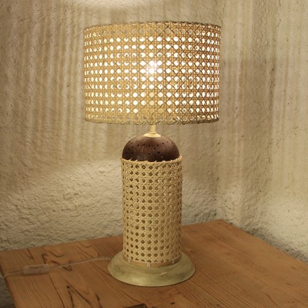 Beste Rattan Masa Lambası -04