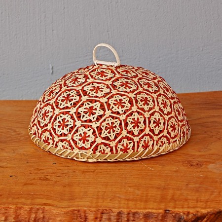 Çisil  Kırmızı Oval 30 cm. Yemek Koruyucu